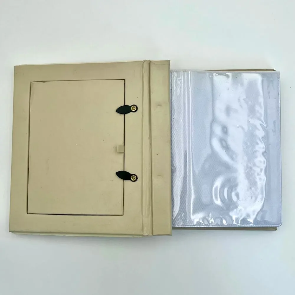 Vintage Burnes Baby Photo Album Bunny Balloons 1992 4x6 Holds 80 Nursery Gift